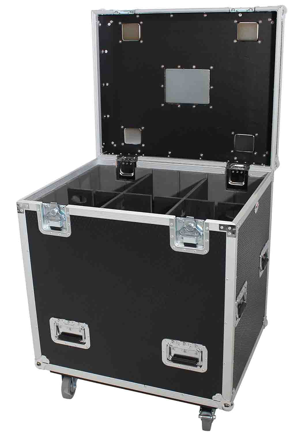 ProX XS-UTL243036W Heavy-Duty Truck Pack Utility Flight Case W-Divider and Tray Kit - 24"X30"X36" - Hollywood DJ