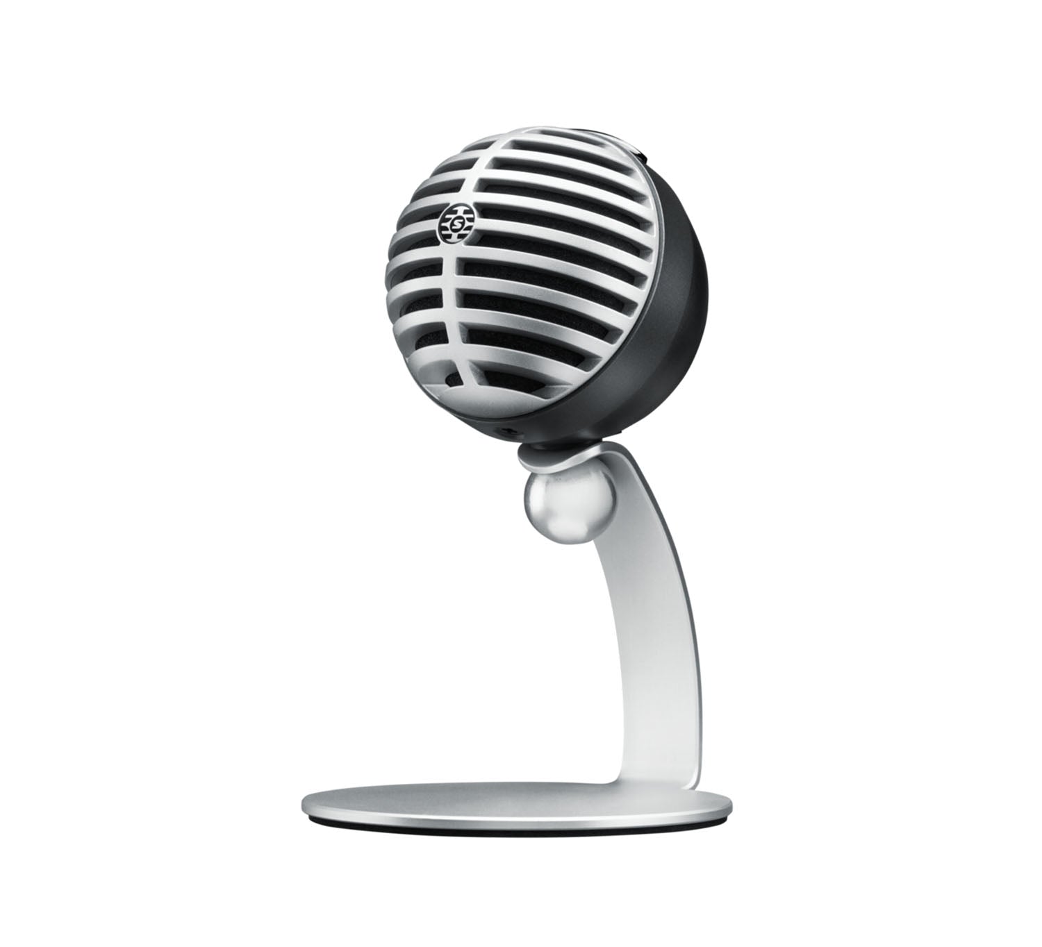 Shure MV5 Digital Condenser Microphone (Black) With USB and Lightning Cable - Hollywood DJ