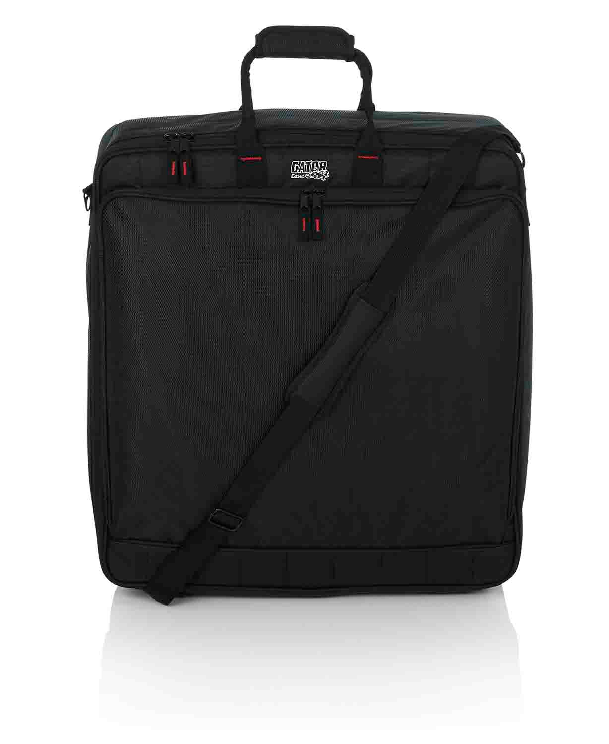 Gator Cases G-MIXERBAG-2123 Nylon DJ Mixer Bag and DJ Equipment Bag - 21″ X 23″ X 6″ - Hollywood DJ