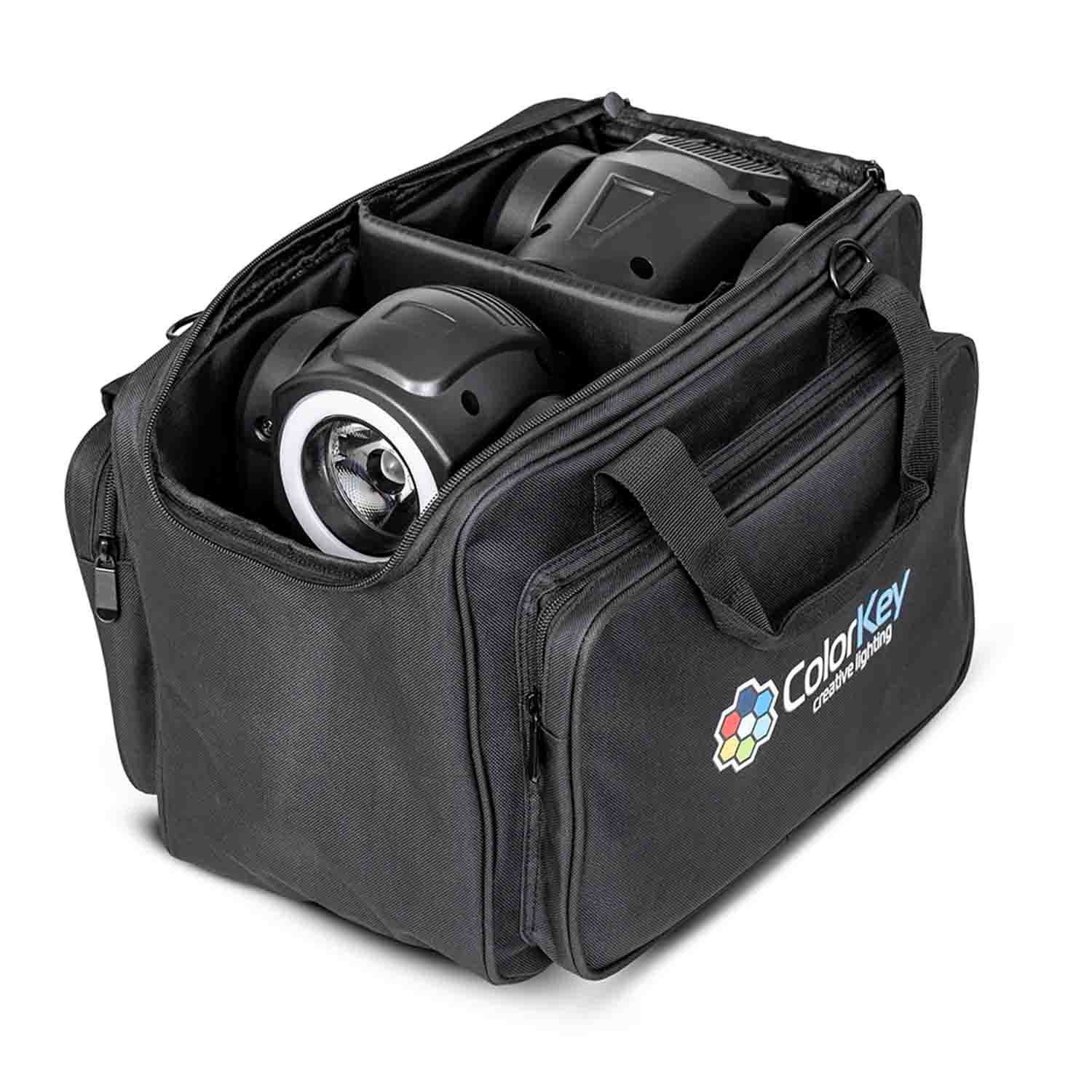 Colorkey CKU-9040 2pc Mini Moving Head Bag - Hollywood DJ