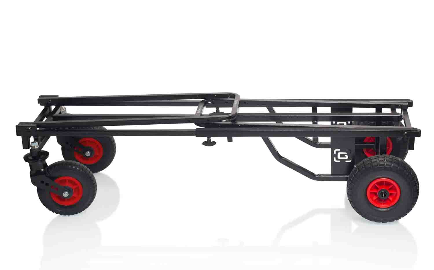 Gator Frameworks GFW-UTL-CART52AT All-Terrain Folding Multi-Utility Cart with 30-52” Extension - Hollywood DJ