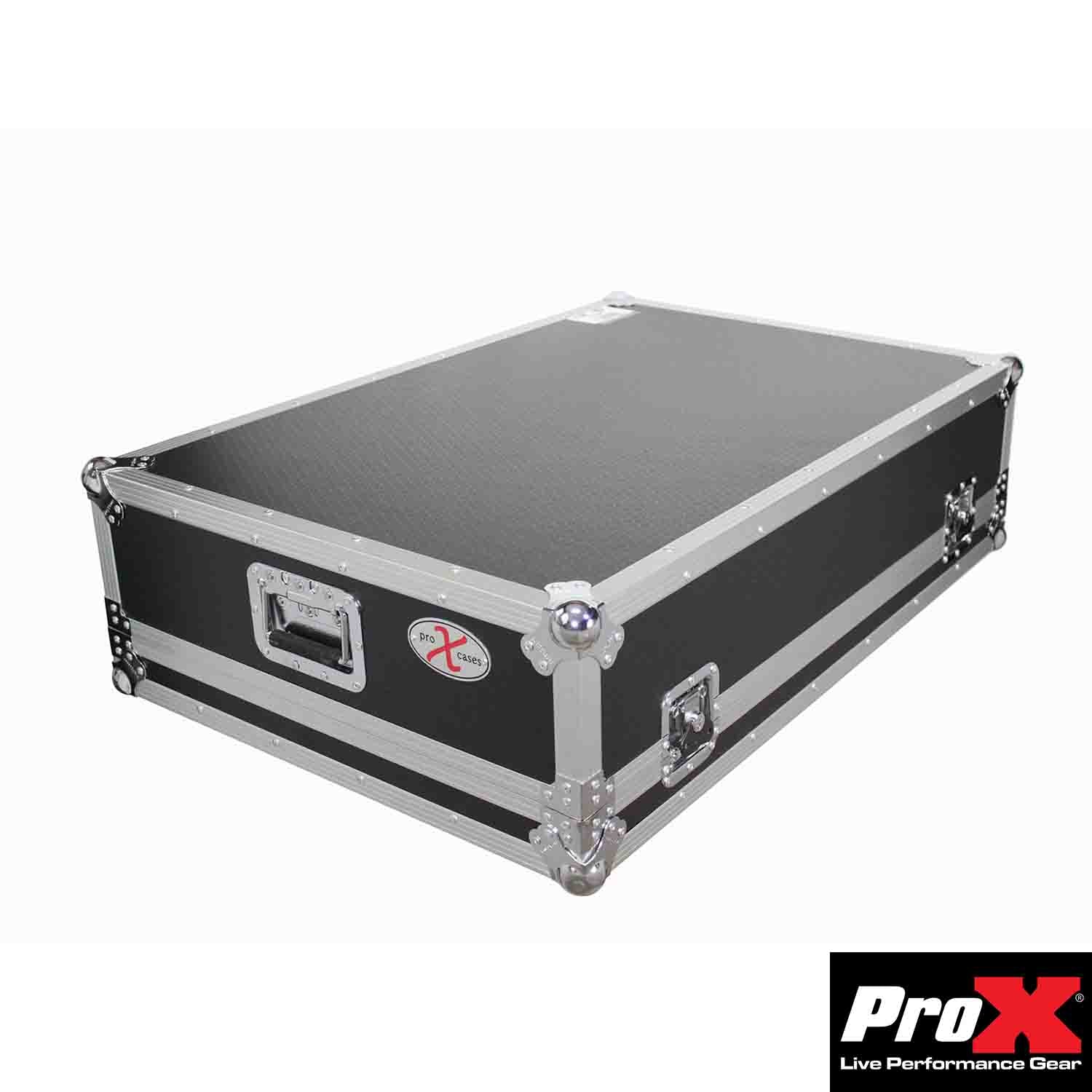 ProX XS-BX32W DJ Flight Road Case For Behringer X32 Digital Mixer With Wheels - Hollywood DJ