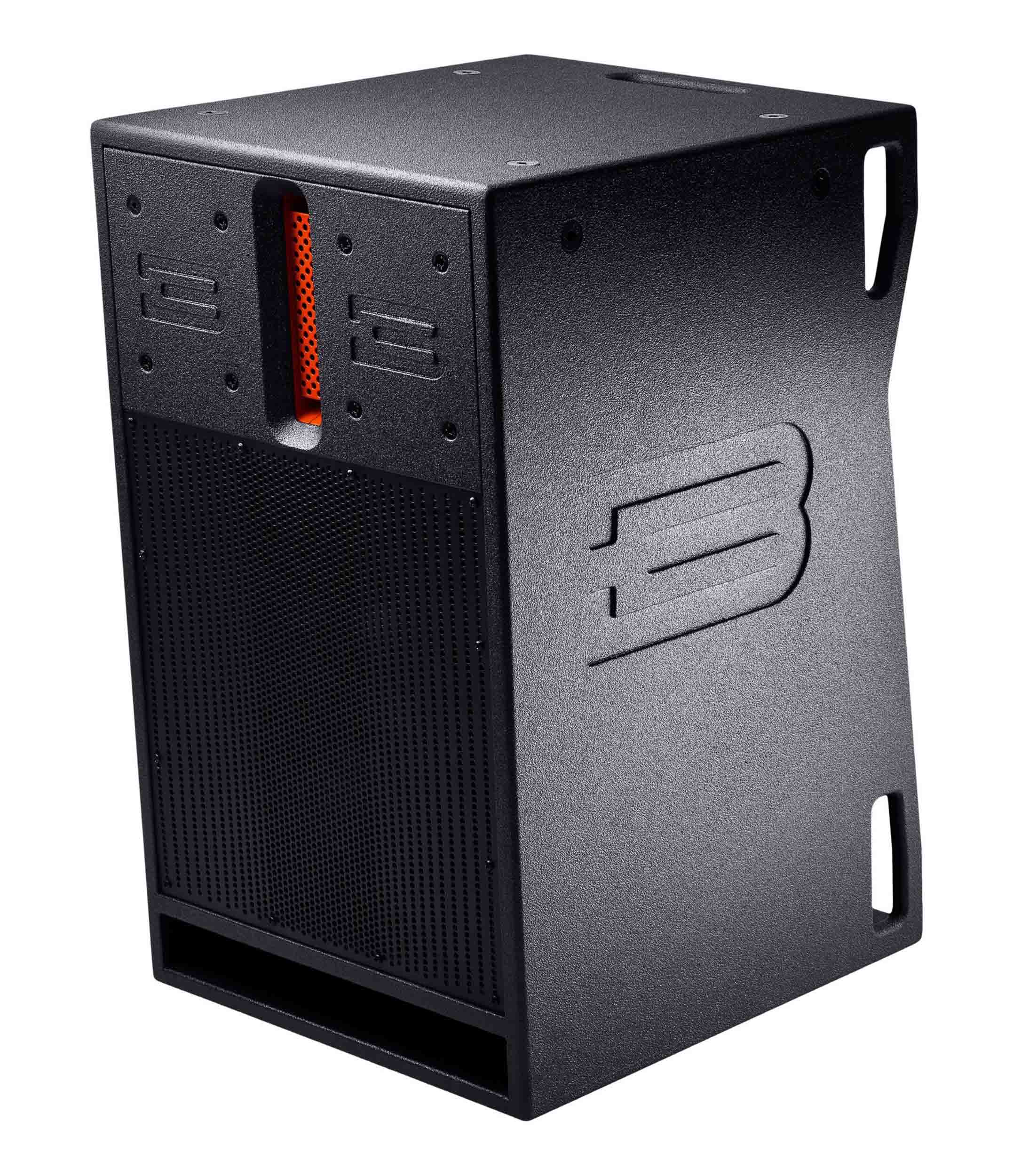 BassBoss BB-DV12-MK3, 2-Way Bi-Amplified Loudspeaker - Black - Hollywood DJ
