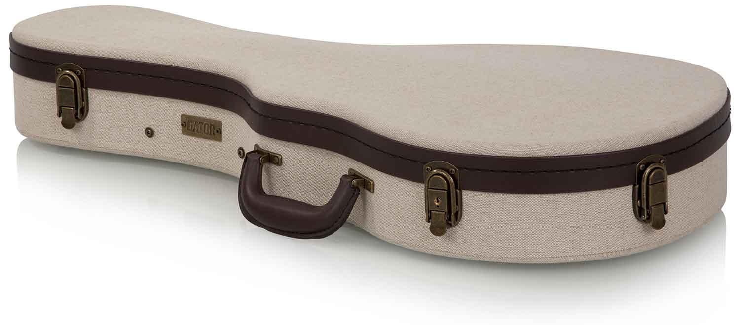 Gator Cases GW-JM MANDOLIN Deluxe Wood Case for Mandolin - Journeyman Burlap Exterior Gator Cases