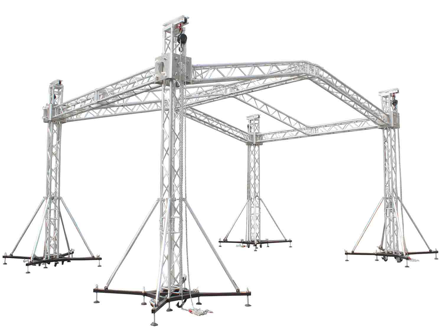 ProX XT-BLOCK-MK2 Ground Support Sleeve Block for 12 Inch F34 Truss Systems - Hollywood DJ