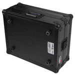 ProX T-TTBL Flight Case for Turntable with Foam Kit - Black on Black - Hollywood DJ