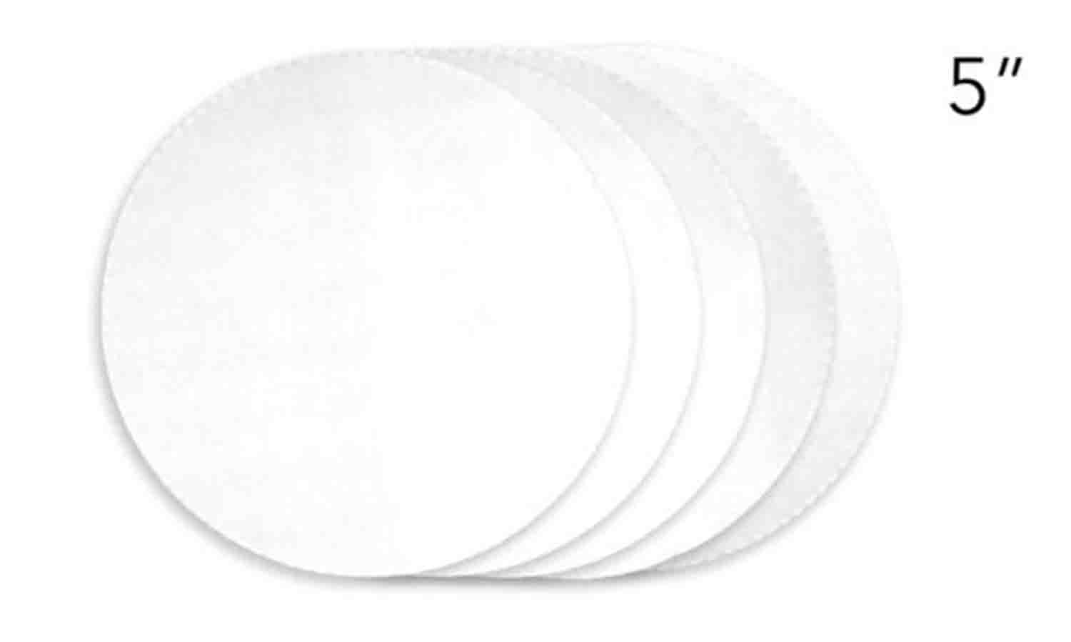 Gator Cases GBELLCVR0405FILTER 5" MERV 13 Filters for Wind Instrument Bell Cover - 5 Pack - Hollywood DJ