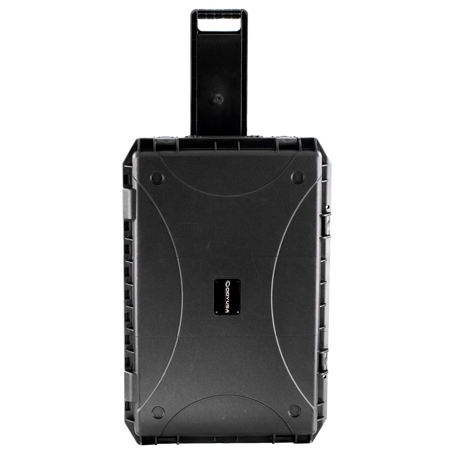 Odyssey VU291813HWNF Empty Bottom Interior Injection-Molded Trolley Utility Case - 29.25″ x 18.5″ x 12.5″ - Hollywood DJ
