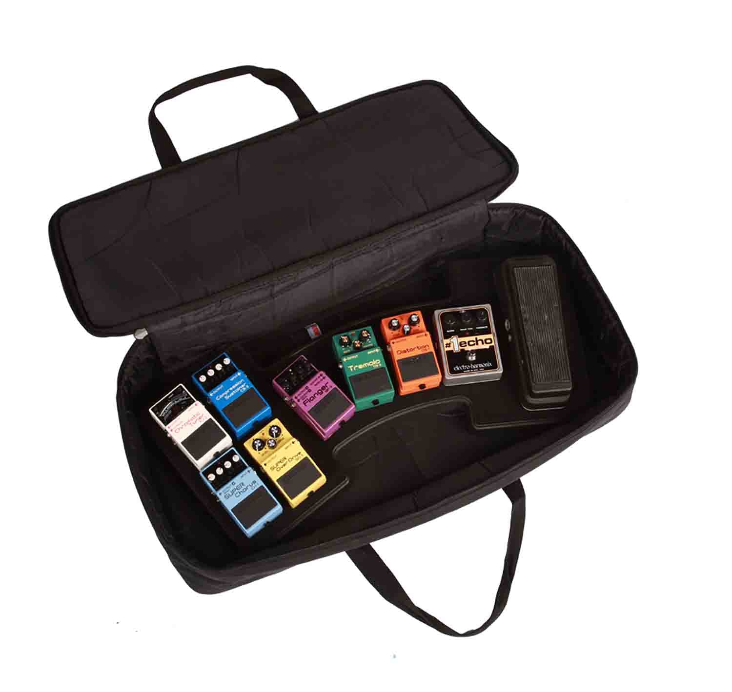 Gator Cases G-MEGA-BONE Mega Bone Pedal Board with Carry Case - Hollywood DJ