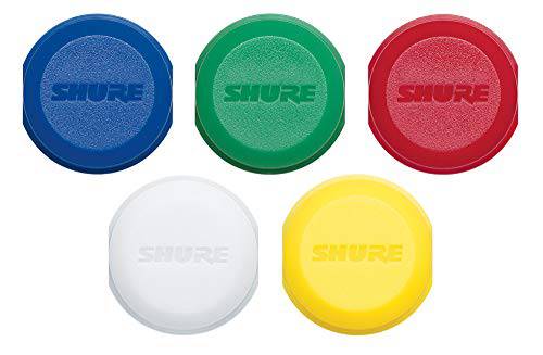Shure WA621 ID Caps for BLX2 Handheld Transmitters (set of 5) - Hollywood DJ