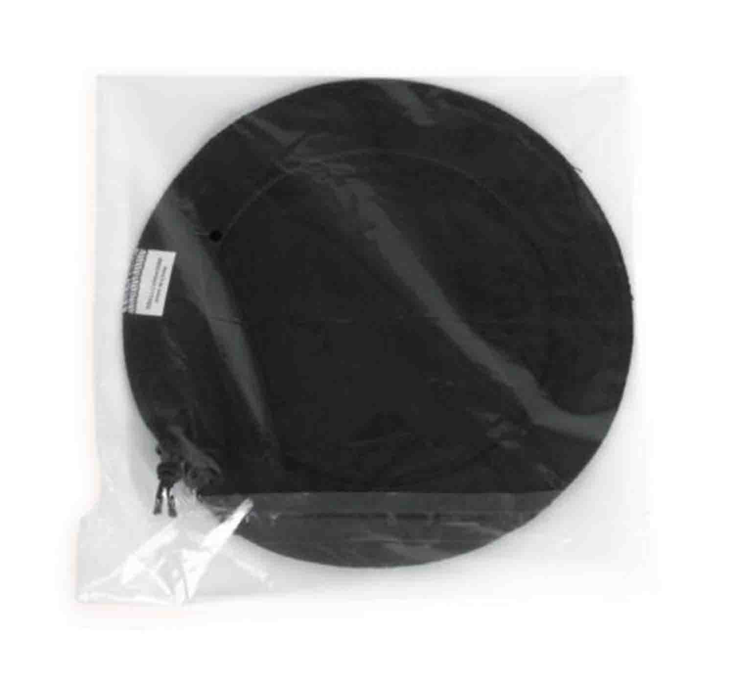 Gator Cases GBELLCVR1213BK 12-13 Inches Double Layer Bell Cover with MERV 13 Filter - Black - Hollywood DJ