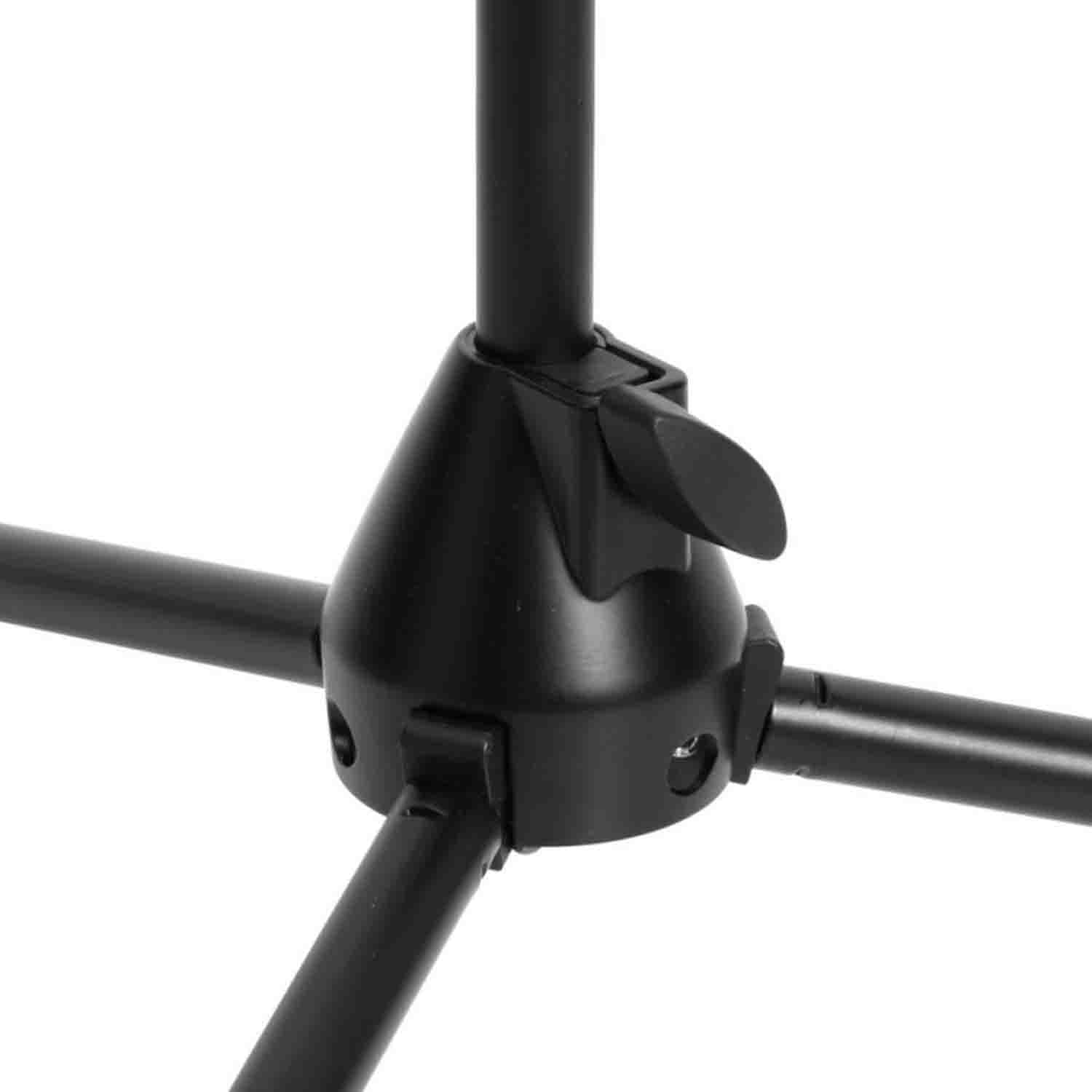 On Stage MS7411B Drum/Amp Tripod Mic Stand with Boom - Hollywood DJ