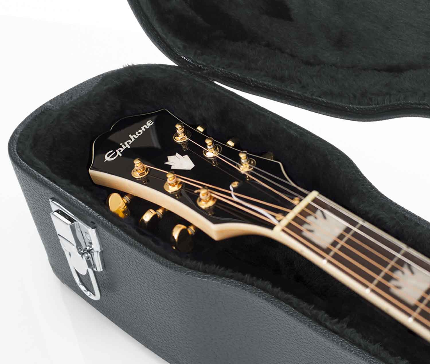 Gator Cases GW-JUMBO Deluxe Wood Case for Jumbo Acoustic Guitars - Hollywood DJ