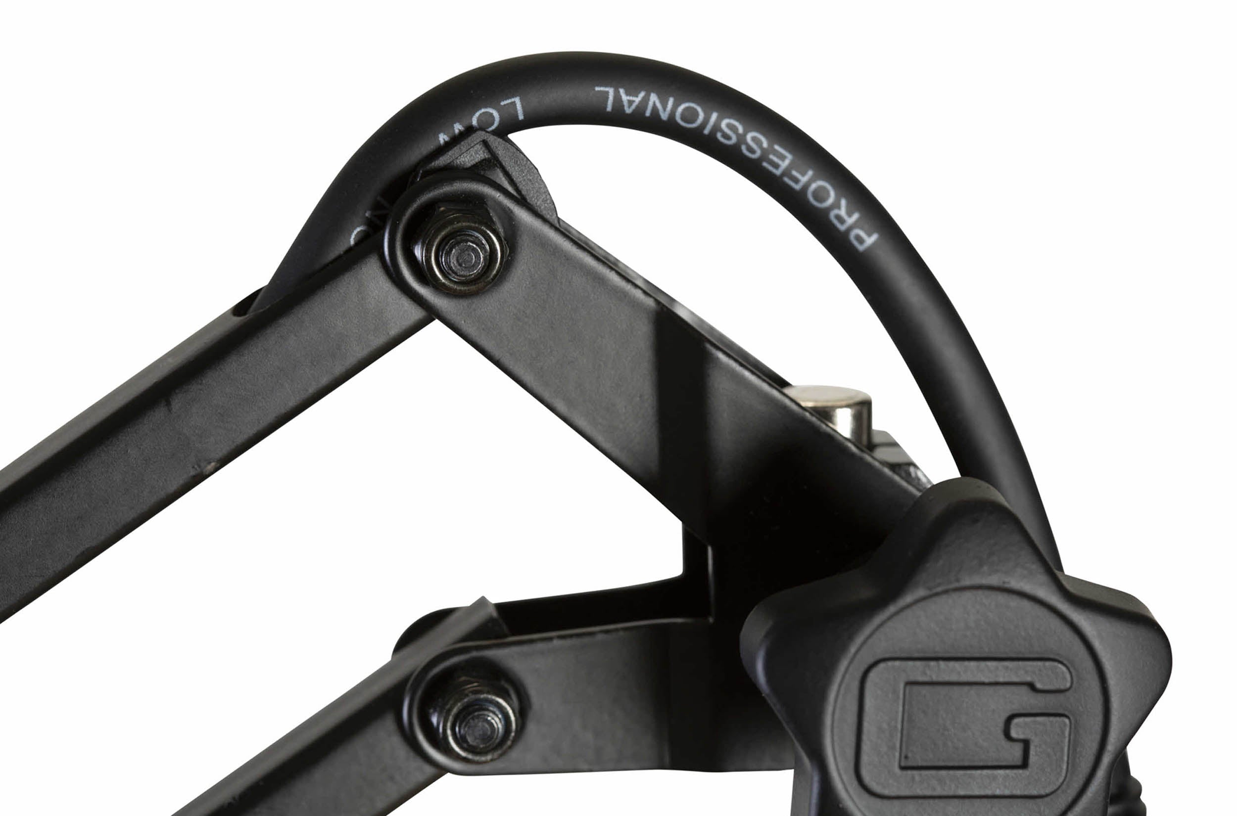 Gator Frameworks GFWMICBCBM1000 Professional Podcast Desk Mount Microphone Boom Stand - Hollywood DJ