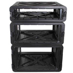 ProX XM-4U VaultX 4U Rack Air-tight, Water-sealed ABS Case - Hollywood DJ