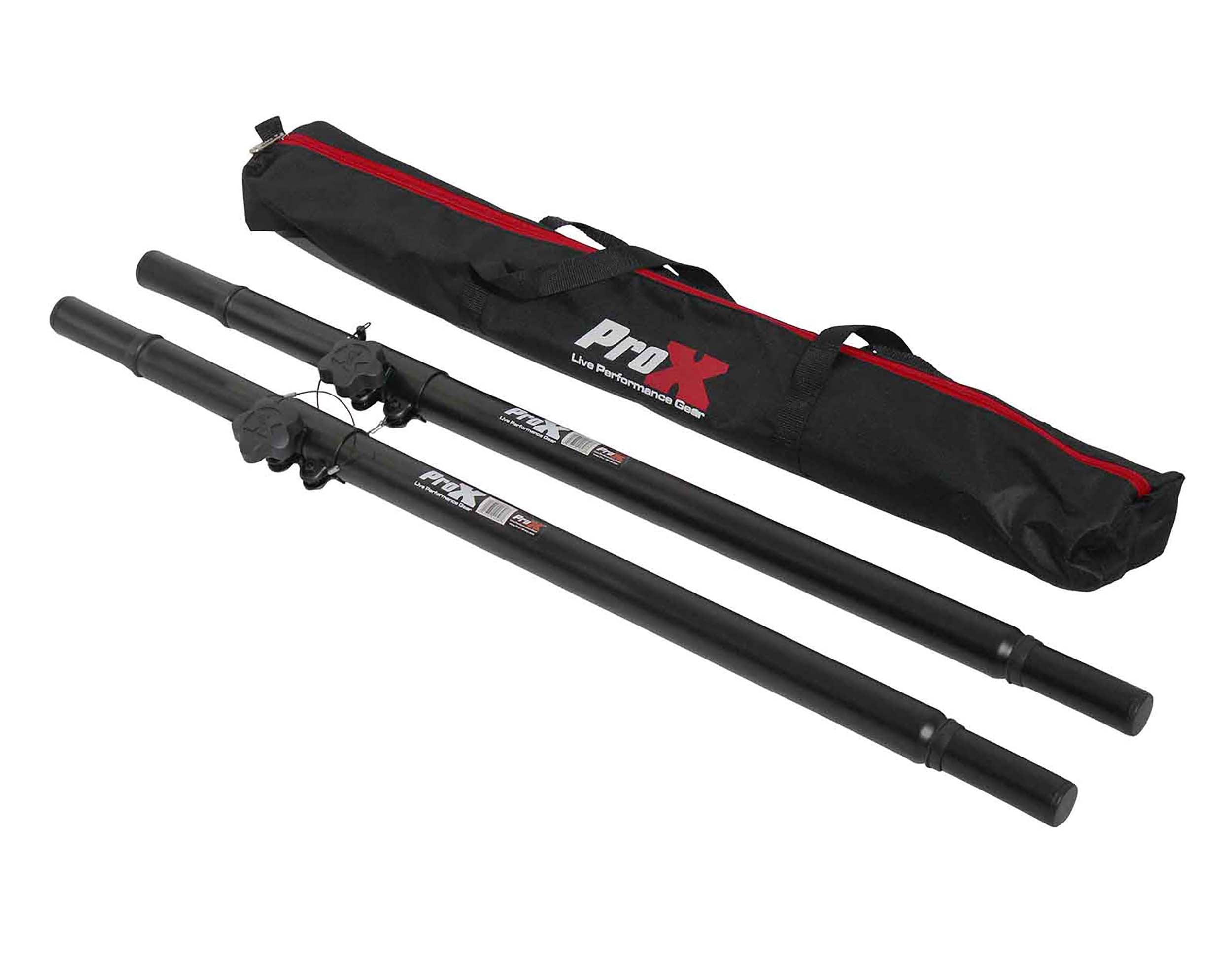 ProX X-SAAMX2PKG Speaker Pole Mounts Adjustable 32"- 63" with Bag - Set of 2 by ProX Cases