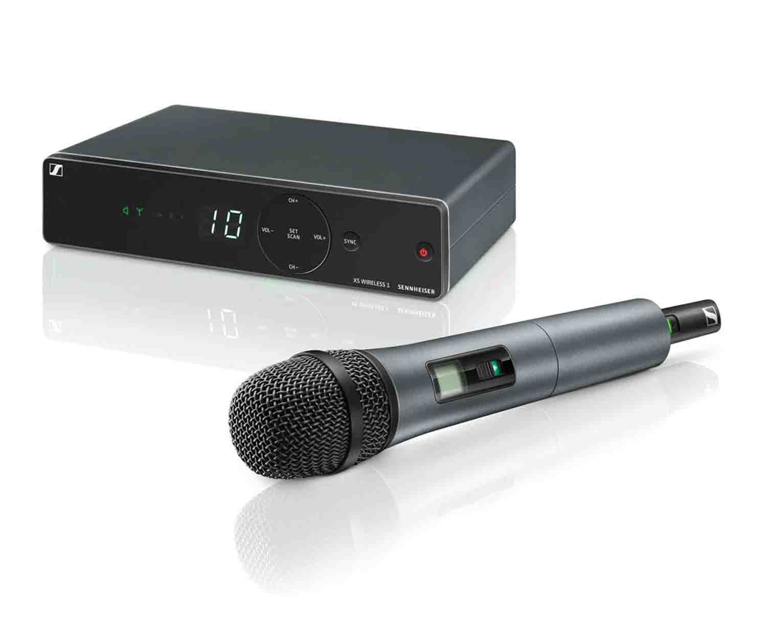 Sennheiser XSW 1-825-A, Wireless Handheld Microphone System (548-572MHz) - Hollywood DJ