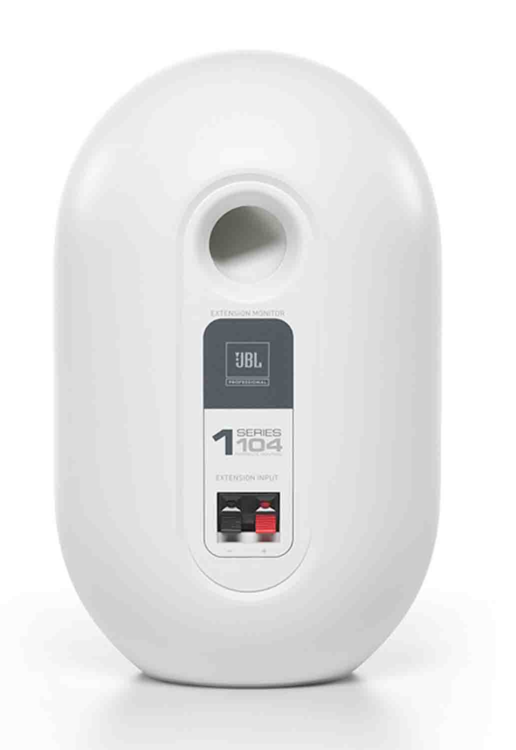 JBL 104-BT Compact Desktop Reference Monitors with Bluetooth - White Pair - Hollywood DJ