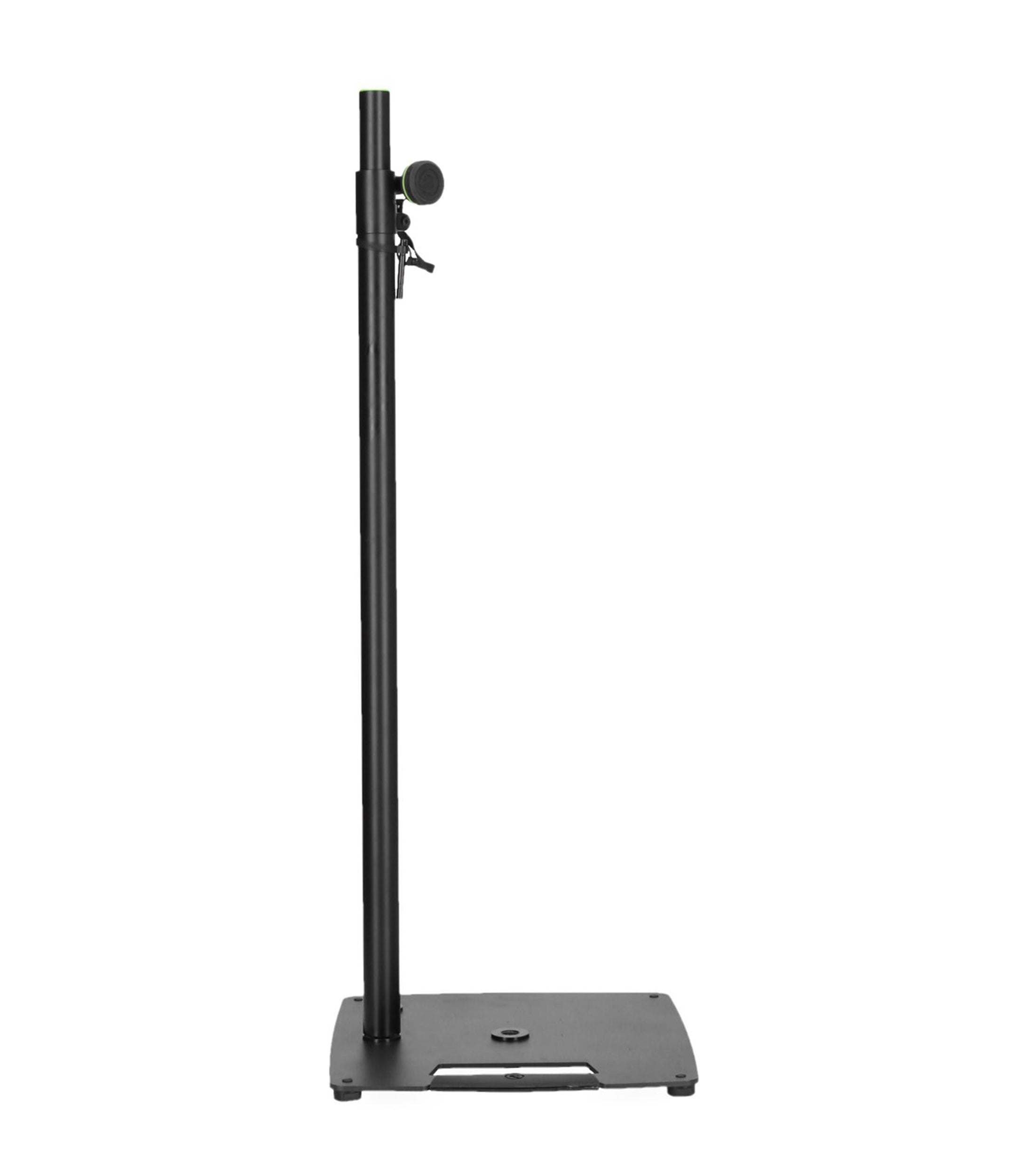 Gravity LS 431 C B, Lighting Stand and Speaker Stand with Compact Square Steel Base - Hollywood DJ