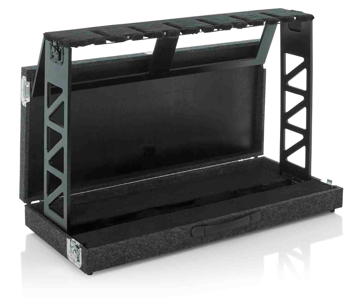 Gator Cases GTRSTD6 Compact Rack Style Six 6 Guitar Stand that Folds into Case - Hollywood DJ