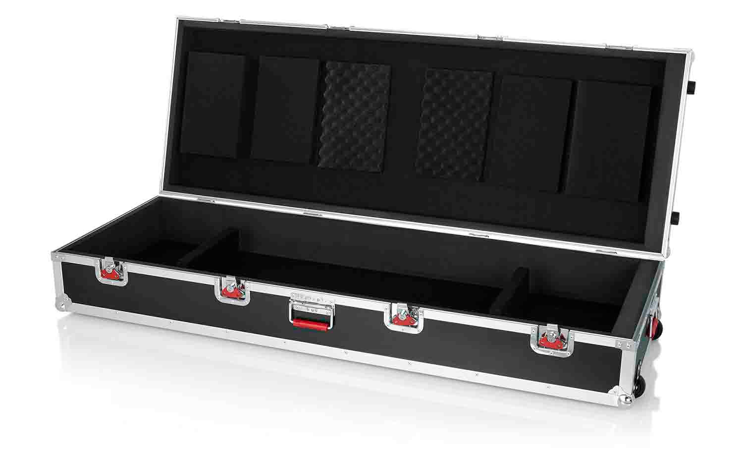 Gator Cases G-TOUR-88V2XL Extra Large 88 Note Keyboards Case with Wheels Gator Cases