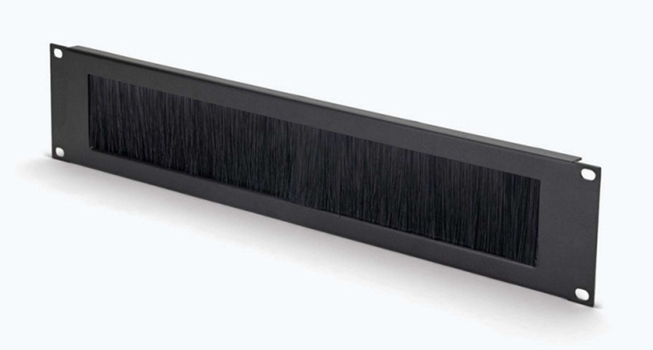On Stage RPBR2000, 2U Rack Brush Panel - Black On-Stage