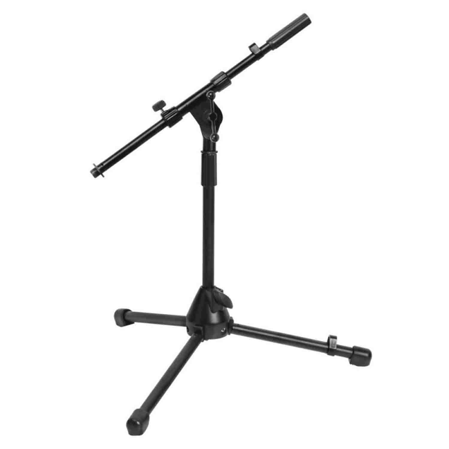 On Stage MS7411B Drum/Amp Tripod Mic Stand with Boom - Hollywood DJ