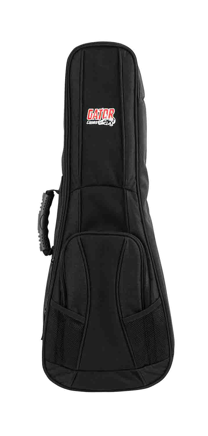 Gator Cases GB-4G-UKE TEN 4G Style DJ Gig Bag for Tenor Style Ukulele with Adjustable Backpack Straps - Hollywood DJ