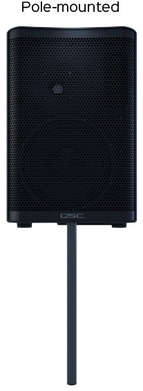 USED: QSC CP12 1000W Powered Speaker 12 Inch LF Driver 1.4 Inch HF Driver and DSP by QSC