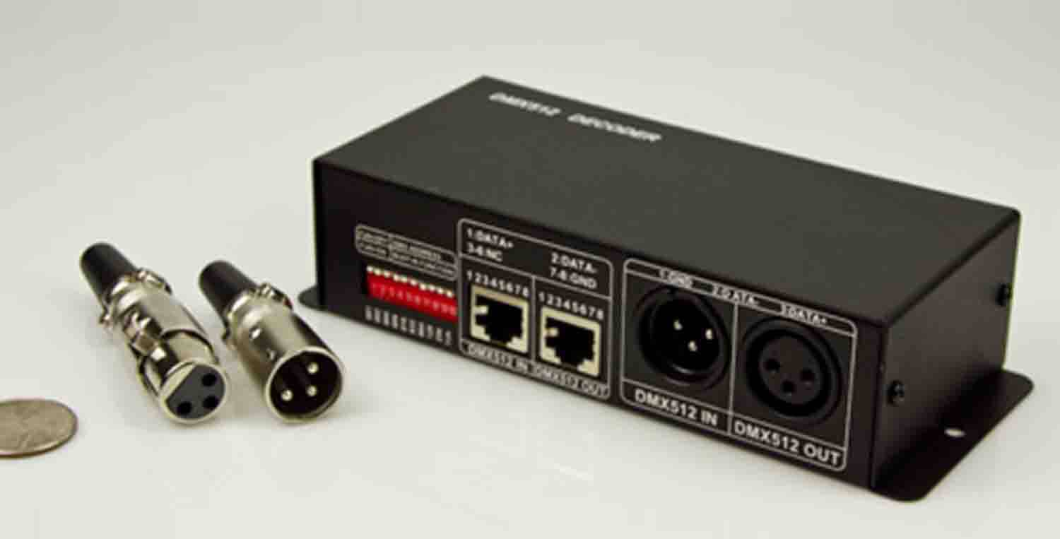 ProX X-DMX3CH DMX Control Interface 3 Channel - Hollywood DJ