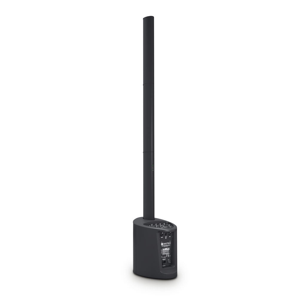 LD Systems MAUI 5 GO, Ultra Portable Battery Powered Column PA System with Mixer - Hollywood DJ