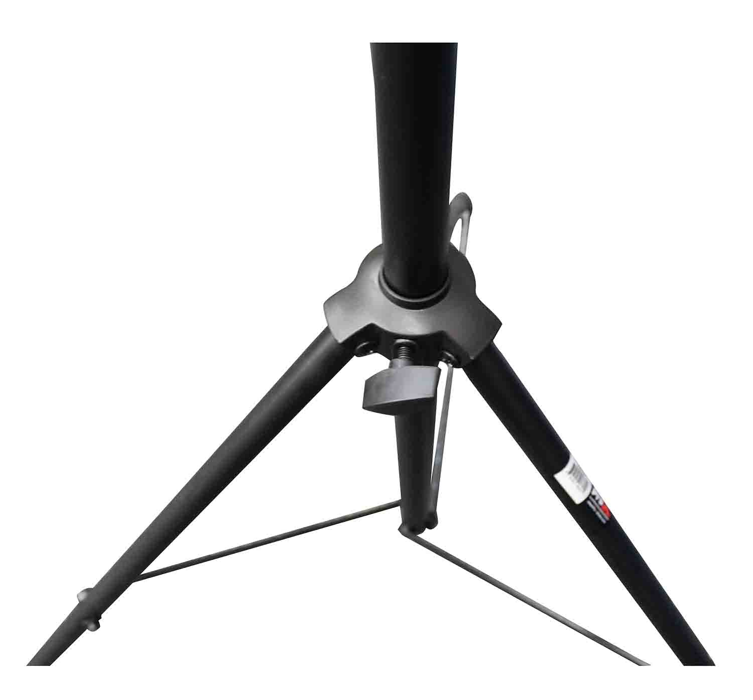 ProX T-LS03M-9FT Lightweight Portable DJ Lighting Stand with Square T-Bar - 9 Feet Height - Hollywood DJ