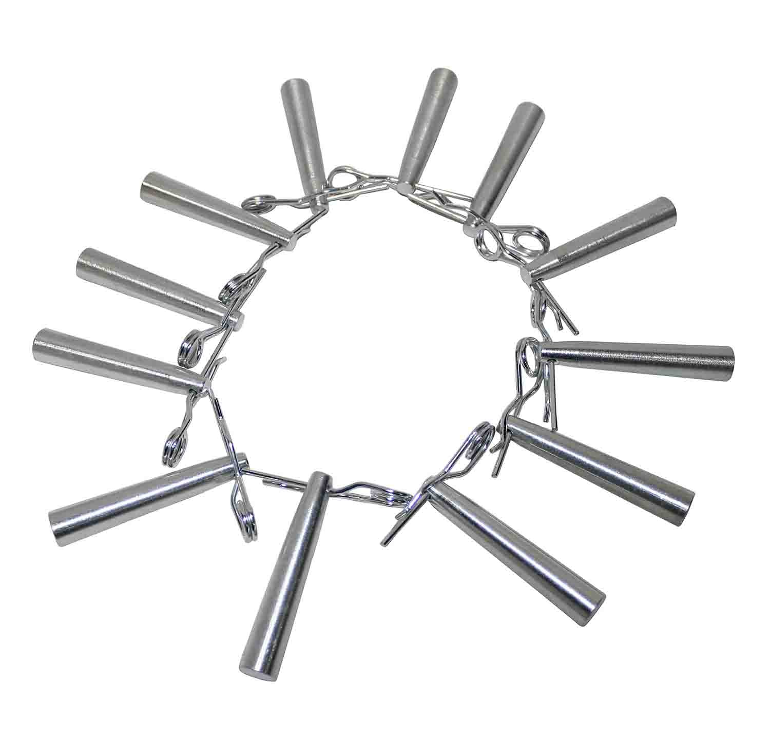 ProX XT-SPX12 Connector and Safety Pins 12 Package Sets - Hollywood DJ