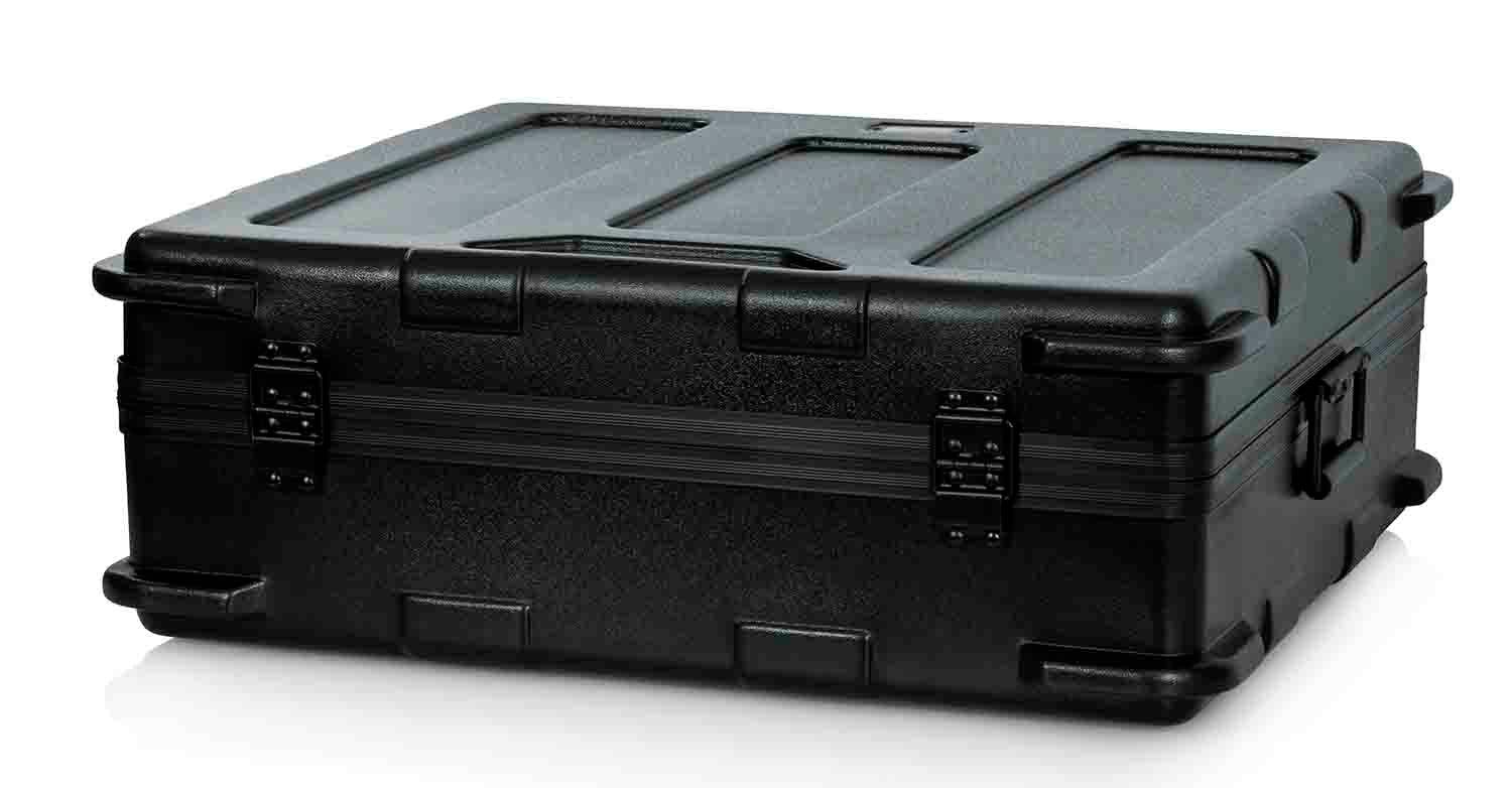 Gator Cases GTSA-MIX222508 Polyethylene DJ Mixer and Equipment Case - 22″x25″x8″ - Hollywood DJ
