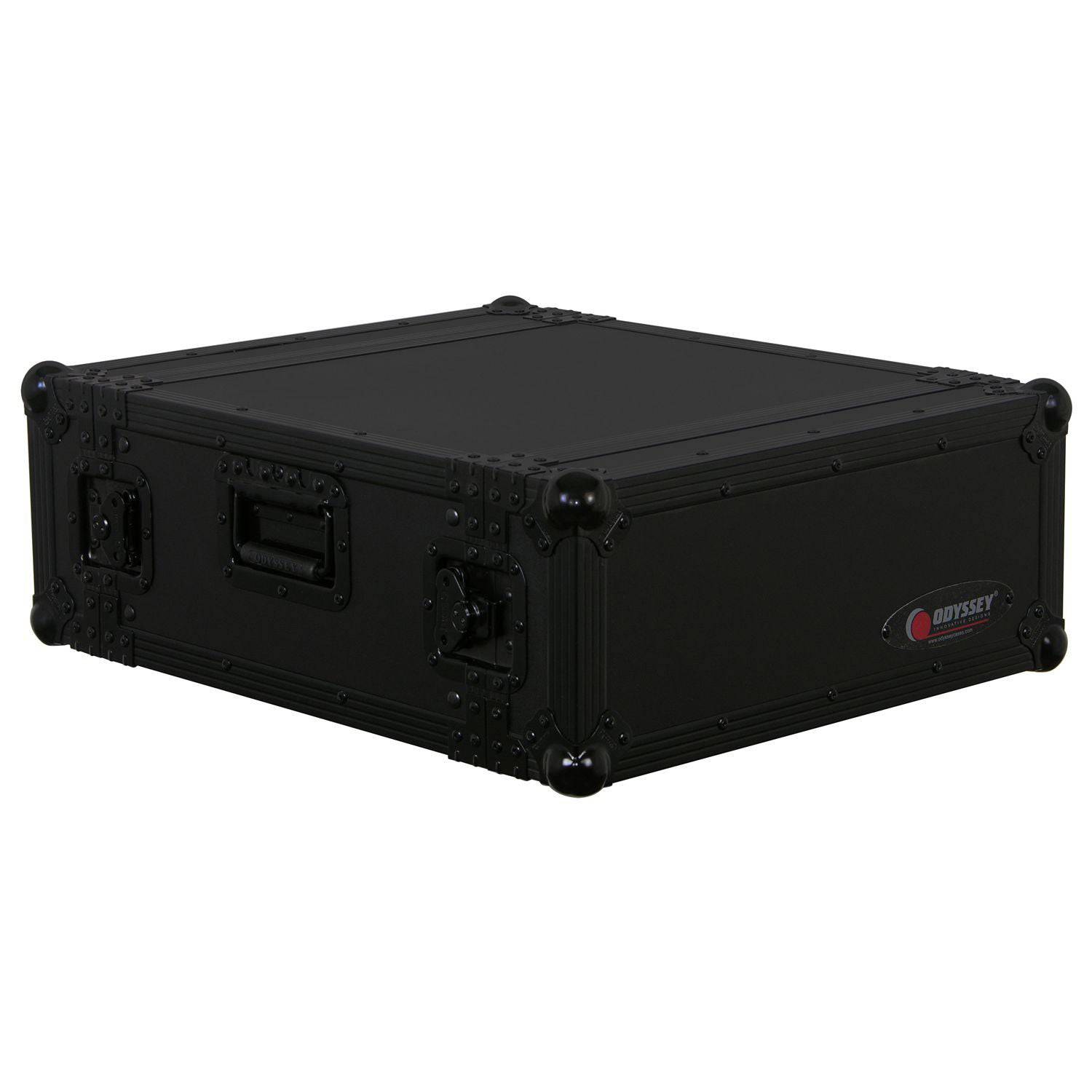 Odyssey FZAR04BL 4U Pro Amp Rack - Black - Hollywood DJ