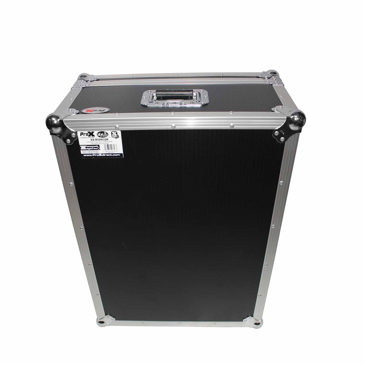ProX XS-MIDM32R DJ Flight Hard Road Case For Midas M32R Digital Mixer Console - Hollywood DJ