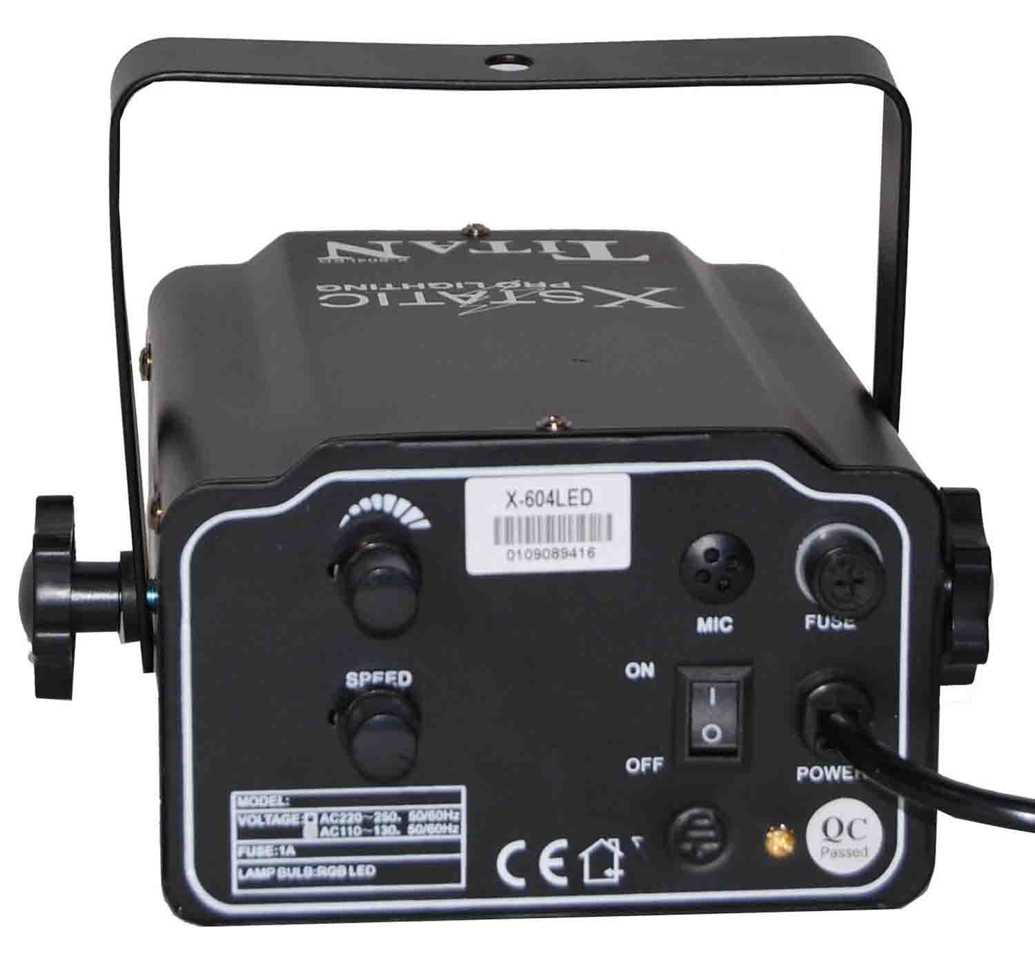 ProX X-604LED Titan Moonflower Style Effect Fixture - Hollywood DJ