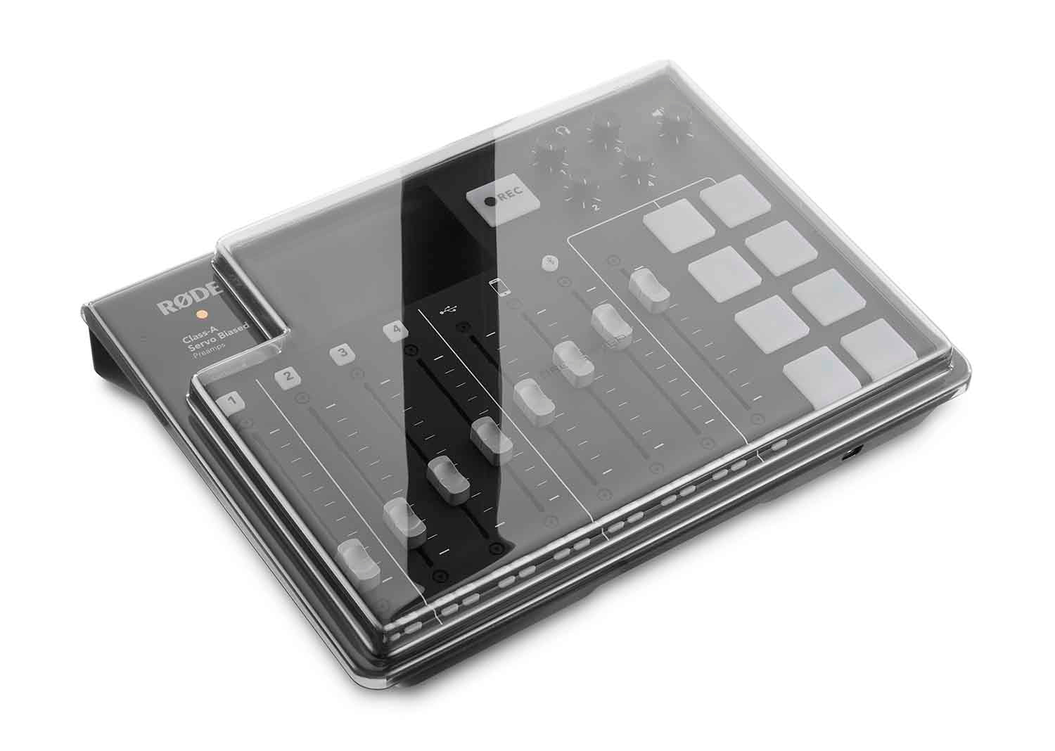 Decksaver DS-PC-RCASTERPRO Protection Cover for Rode Rodecaster Pro Production Studio - Hollywood DJ