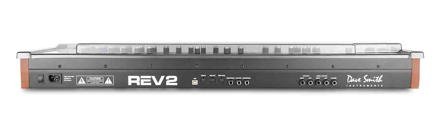 Decksaver DS-PC-REV2KEYBOARD Protection Cover for Sequential Rev-2 Keyboard - Hollywood DJ