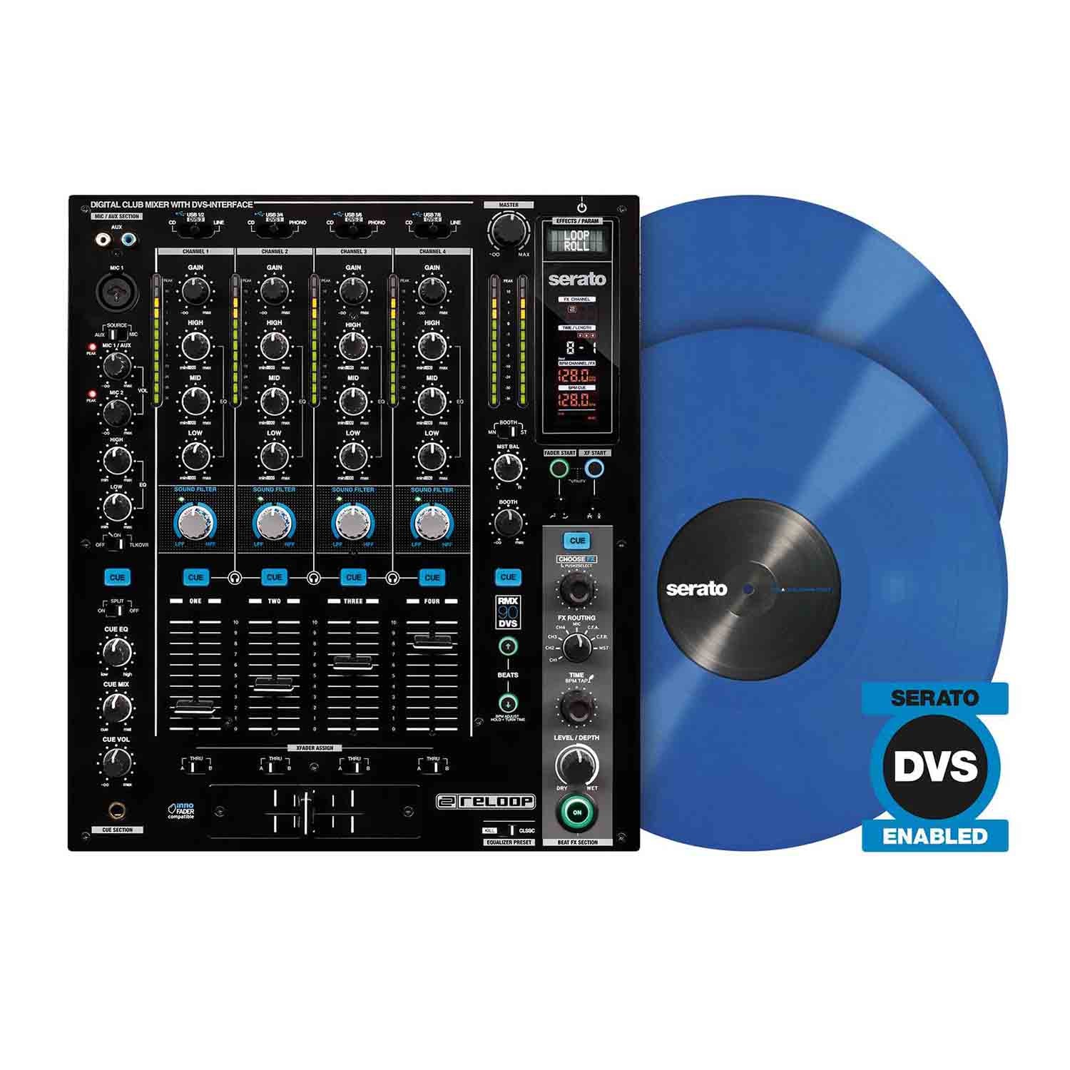 Reloop RMX-90-DVS Special Digital Club Mixer With DVS Interface For Serato DJ - Hollywood DJ