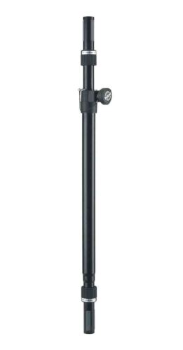 K&M 21366 Speaker Pole with Ring Lock - Black - Hollywood DJ