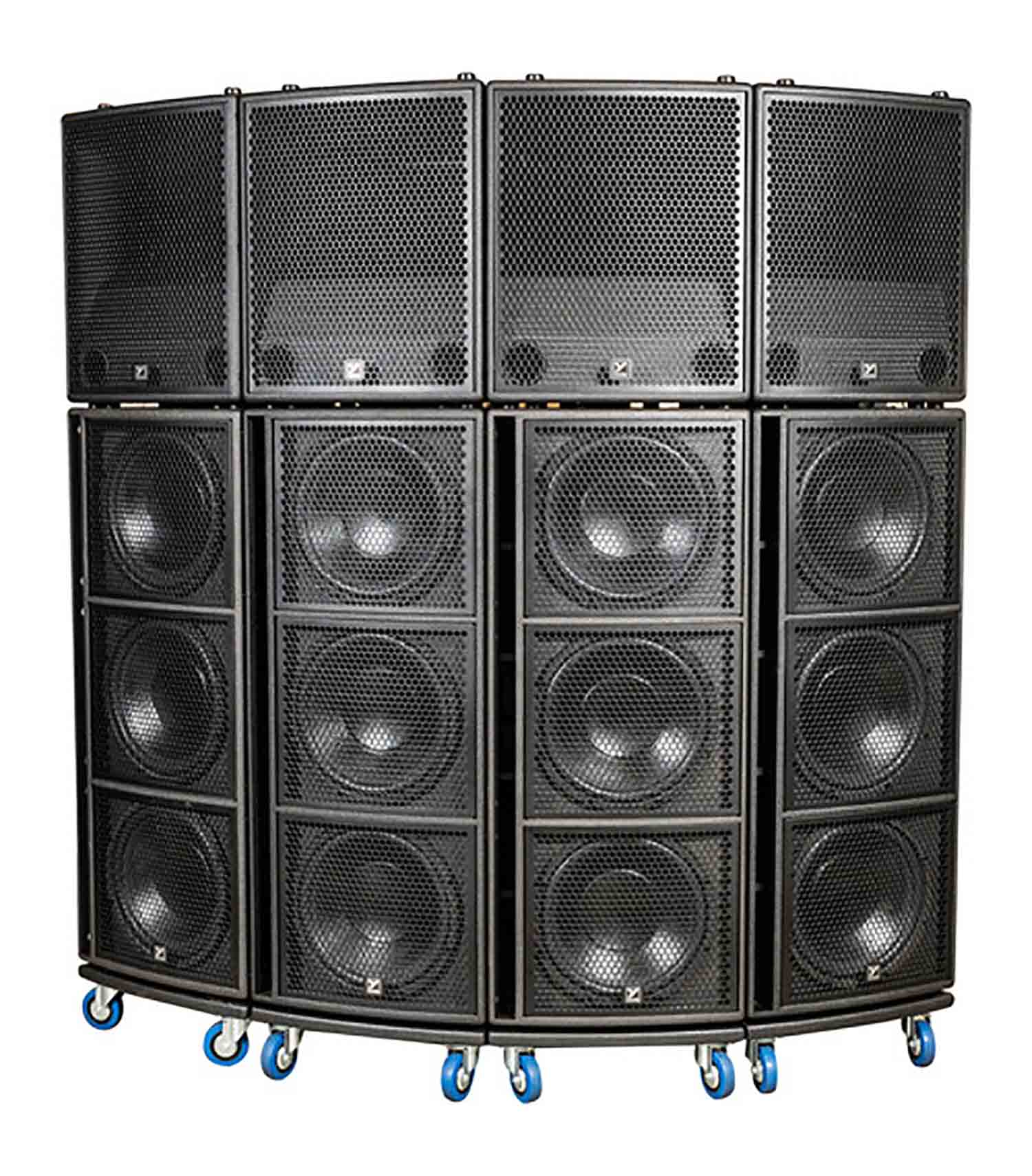 Yorkville Sound SA153, Synergy Array Series 3-Way Powered Portable PA Speaker - 15 Inch - Hollywood DJ