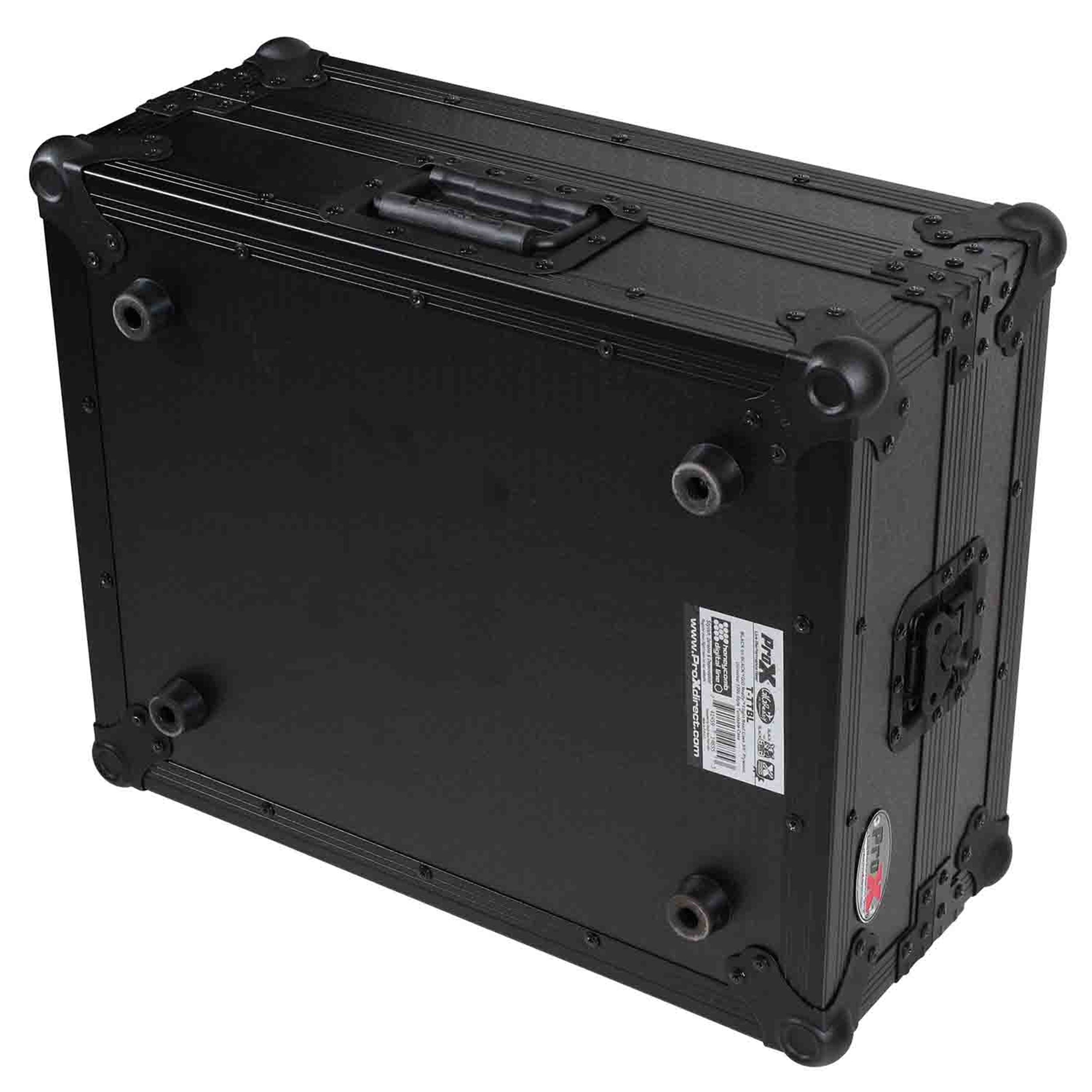 ProX T-TTBL Turntable Cases For Numark/Stanton/Technics/Pioneer PLX1000 - 2 Pack - Hollywood DJ