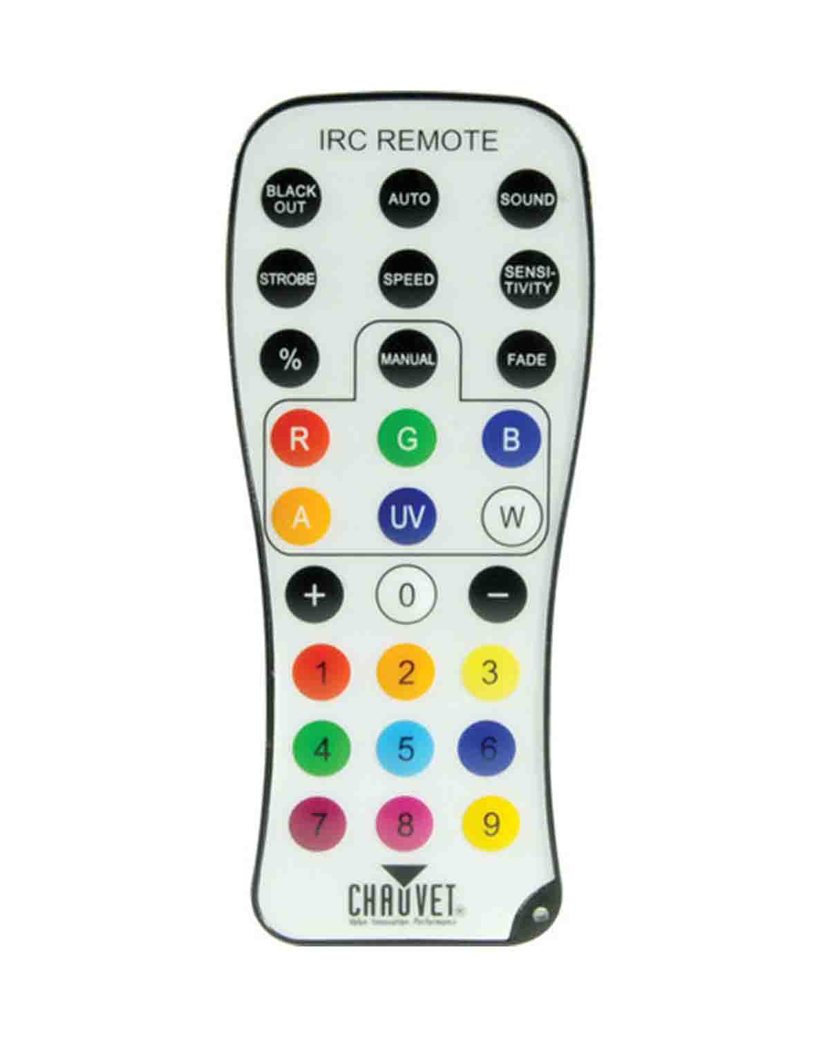 Chauvet DJ IRC6 IRC-6 Infared Remote Control for DJ Effect/Strobe Lighting - Hollywood DJ