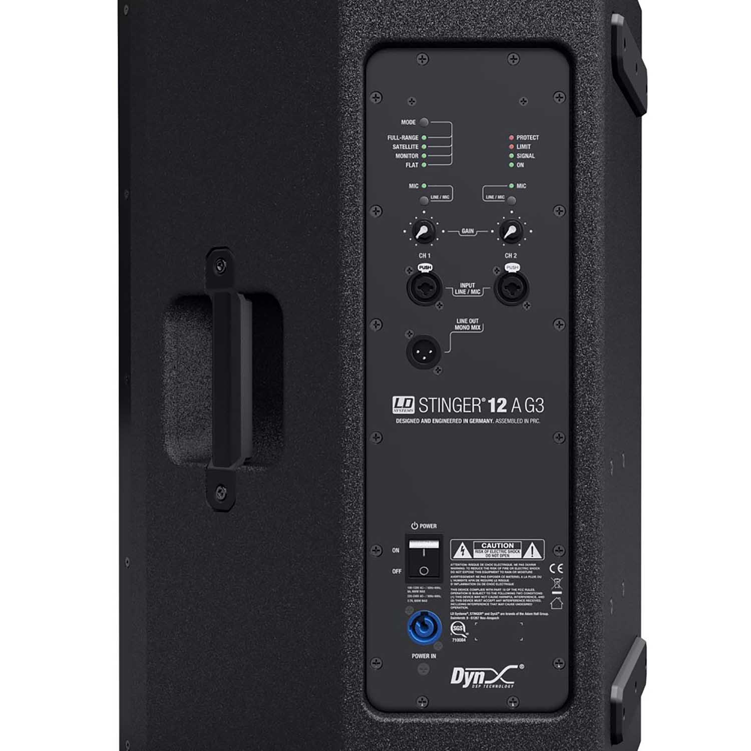 LD Systems STINGER 12 A G3, 12 Inches Active 2-Way Bass Reflex PA Speaker - Hollywood DJ