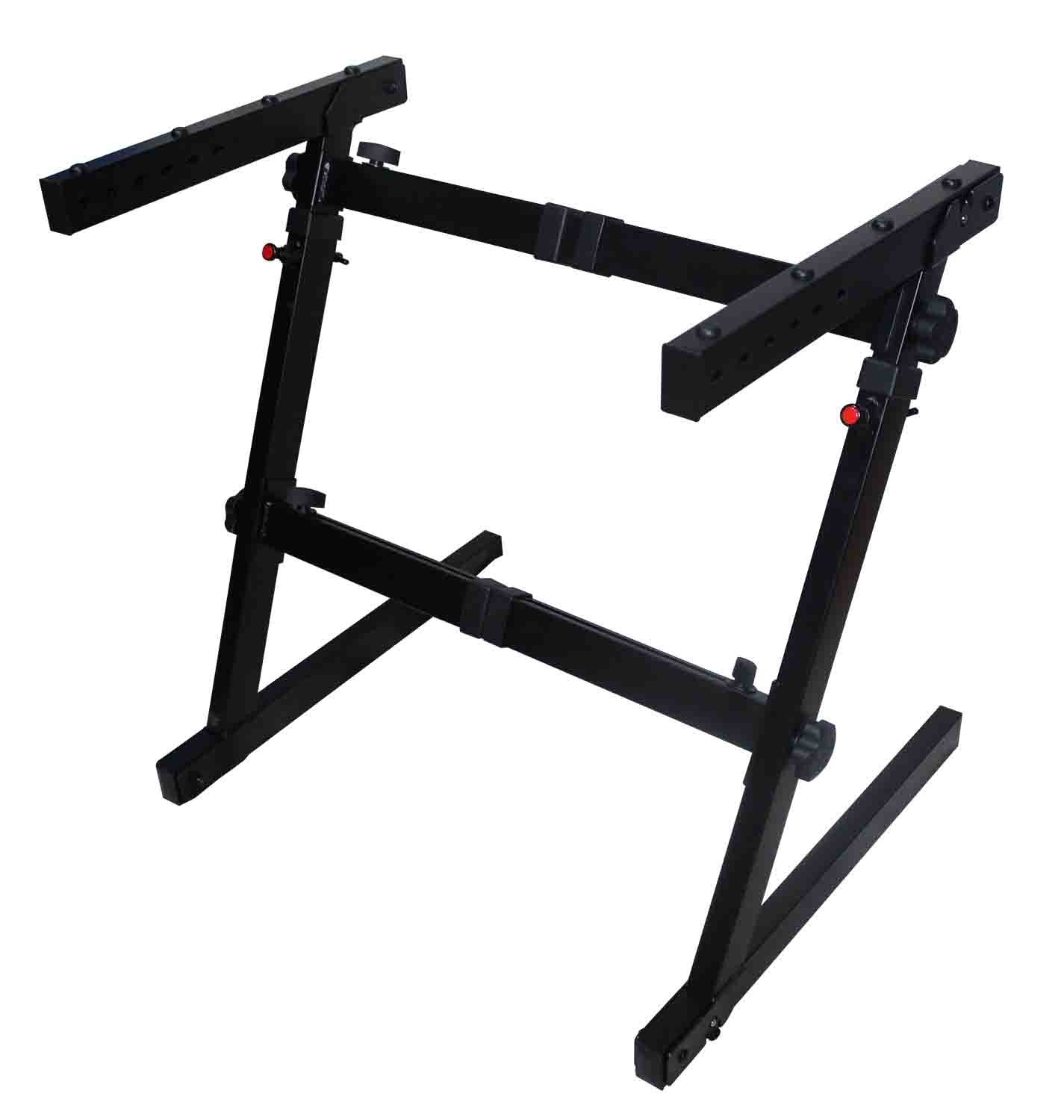 ProX X-ZSTN Heavy Duty Z-Stand Keyboard Case Stand - Hollywood DJ