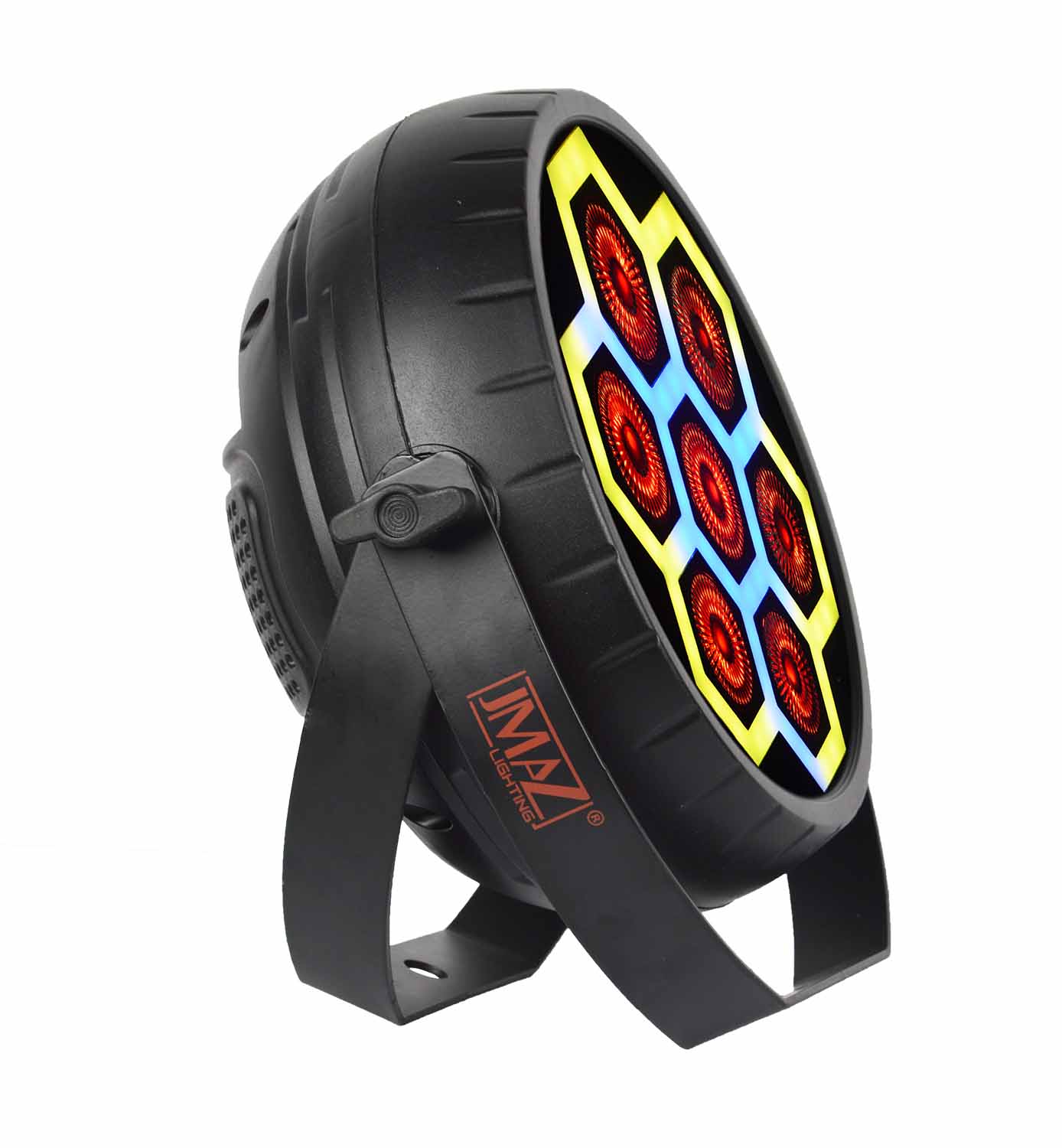 JMAZ JZ1030 Radiant Par TRON7 RGBAW+UV LED Effect Wash Light - Hollywood DJ