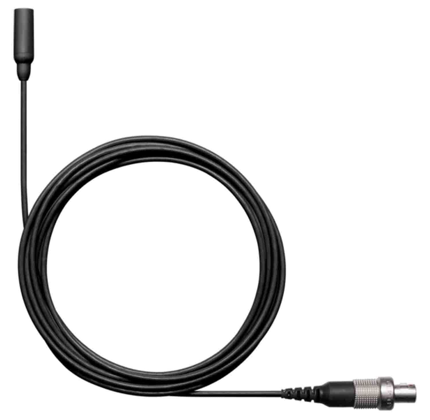Shure TL48B/O TwinPlex TL48 Subminiature Lavalier Microphone - Black - Hollywood DJ