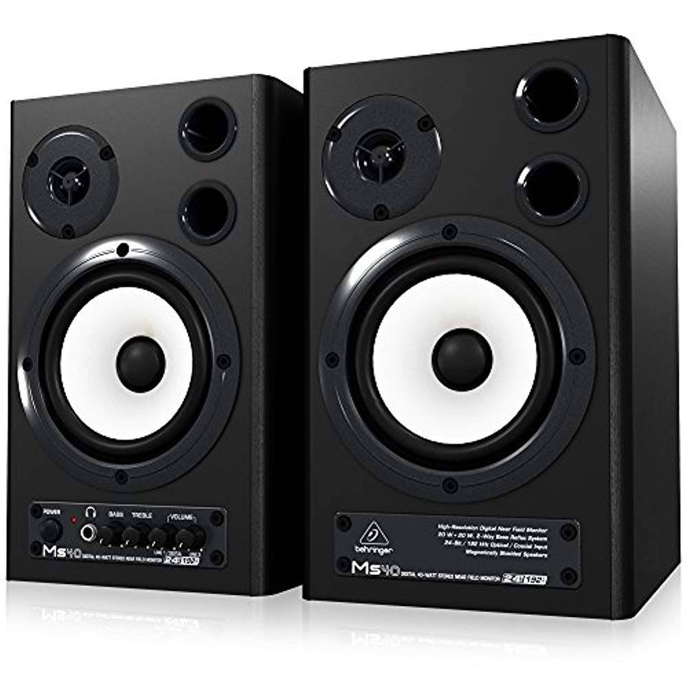 Behringer MS40, 40W Digital Stereo Near Field Monitor System - Hollywood DJ