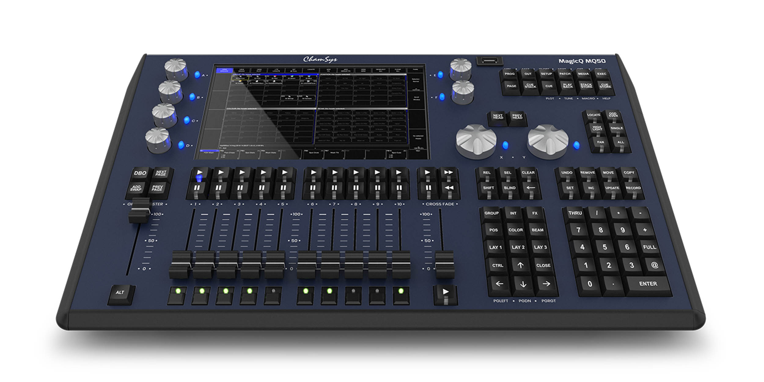 Chamsys MagicQ MQ50 Compact Lighting Console - Hollywood DJ